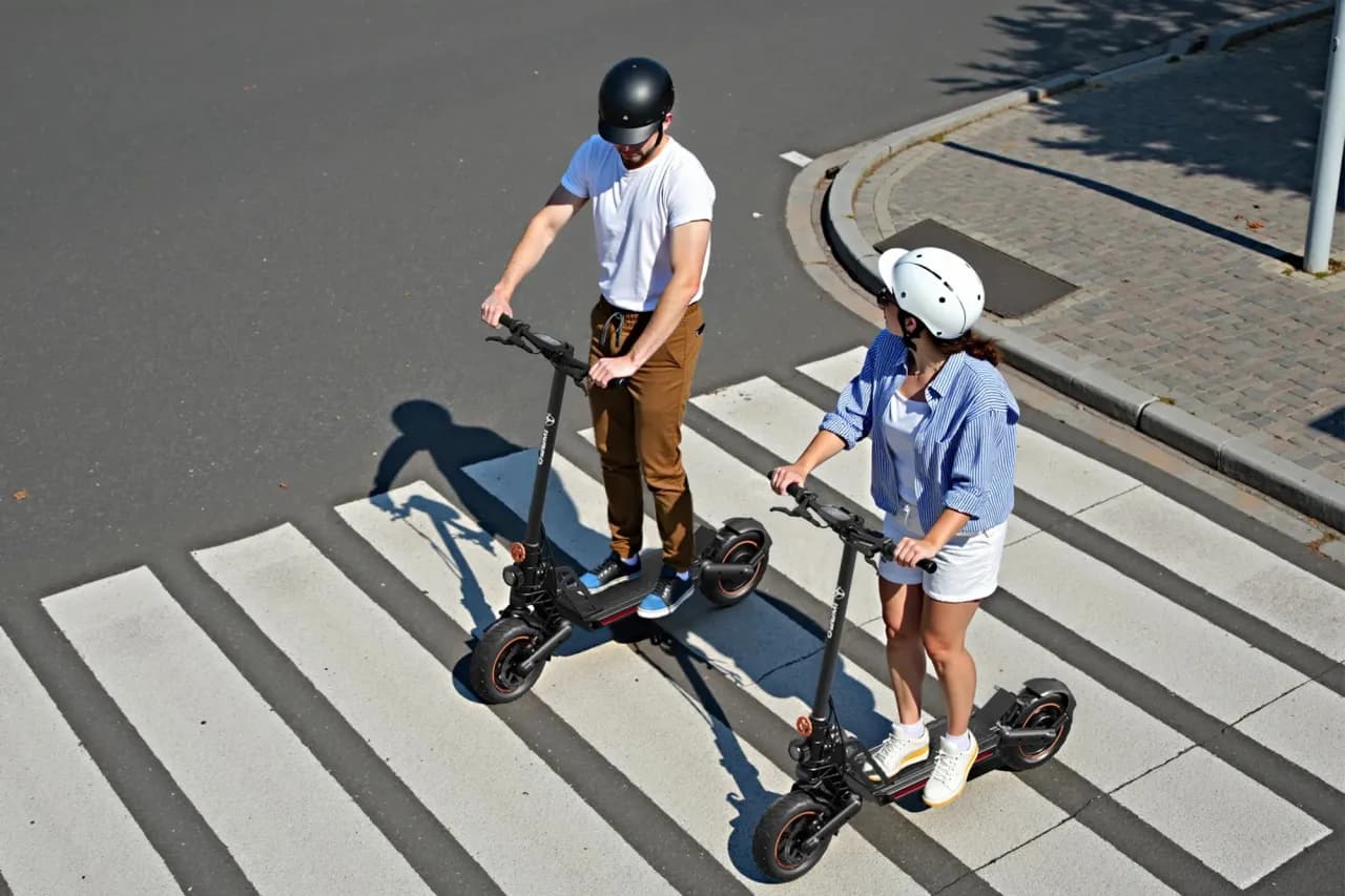 Hulajnoga elektryczna: chodnik czy droga? Poznaj kluczowe przepisy