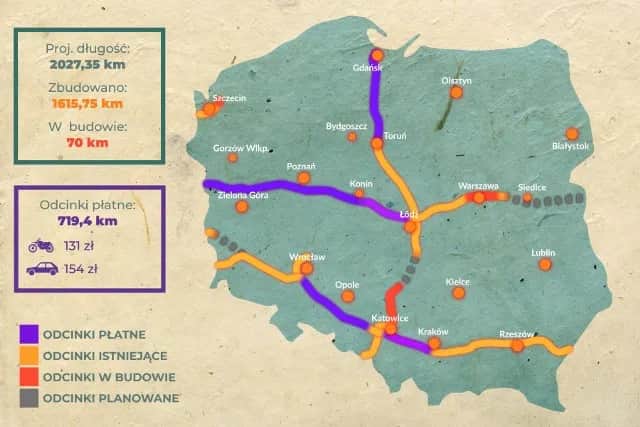 Czy trzeba płacić za autostradę A4? Sprawdź, gdzie są opłaty